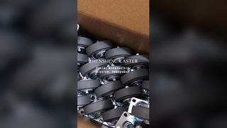 Smooth Rolling TPR Swivel Casters