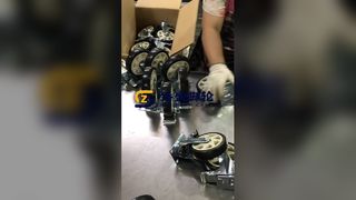 Soepele bewegingswielen Meubeluitrusting